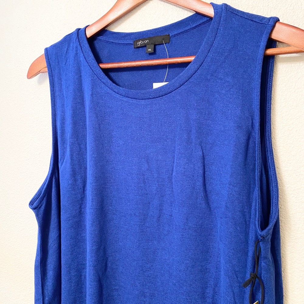 Gibsonlook Blue Cozy Tank - Picture 4 of 9